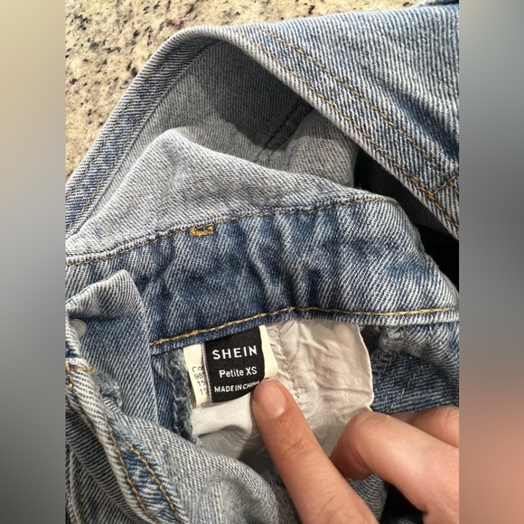 SHEIN Denim Overalls - Picture 3 of 3